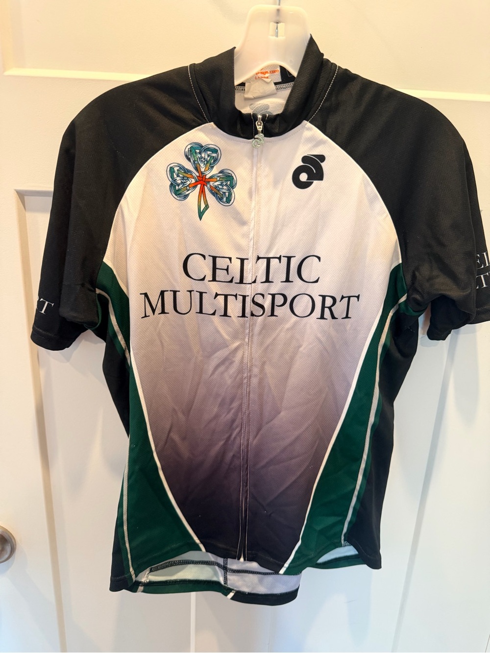 Champ-Sys Celtic Multisport Women’s L Cycling Jersey Full Zip Irish Shamrock